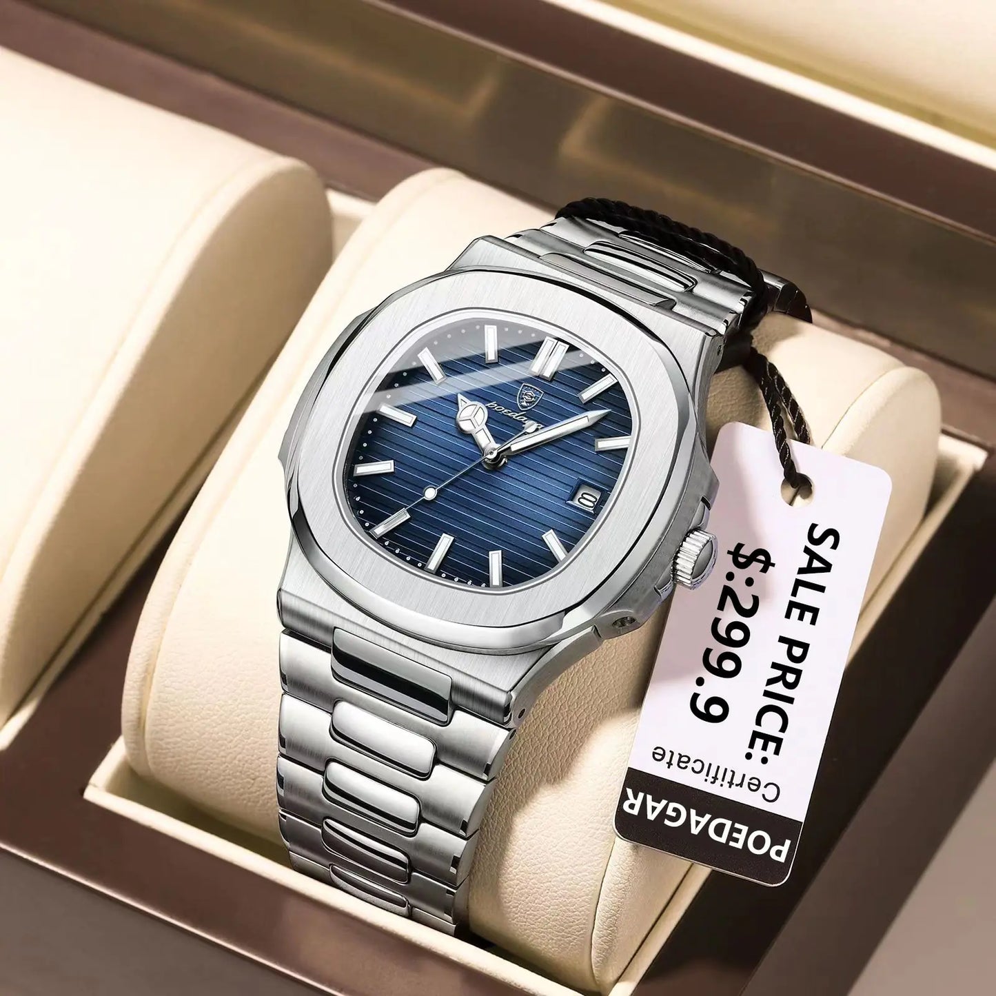 Elevate Stainless Steel Watch