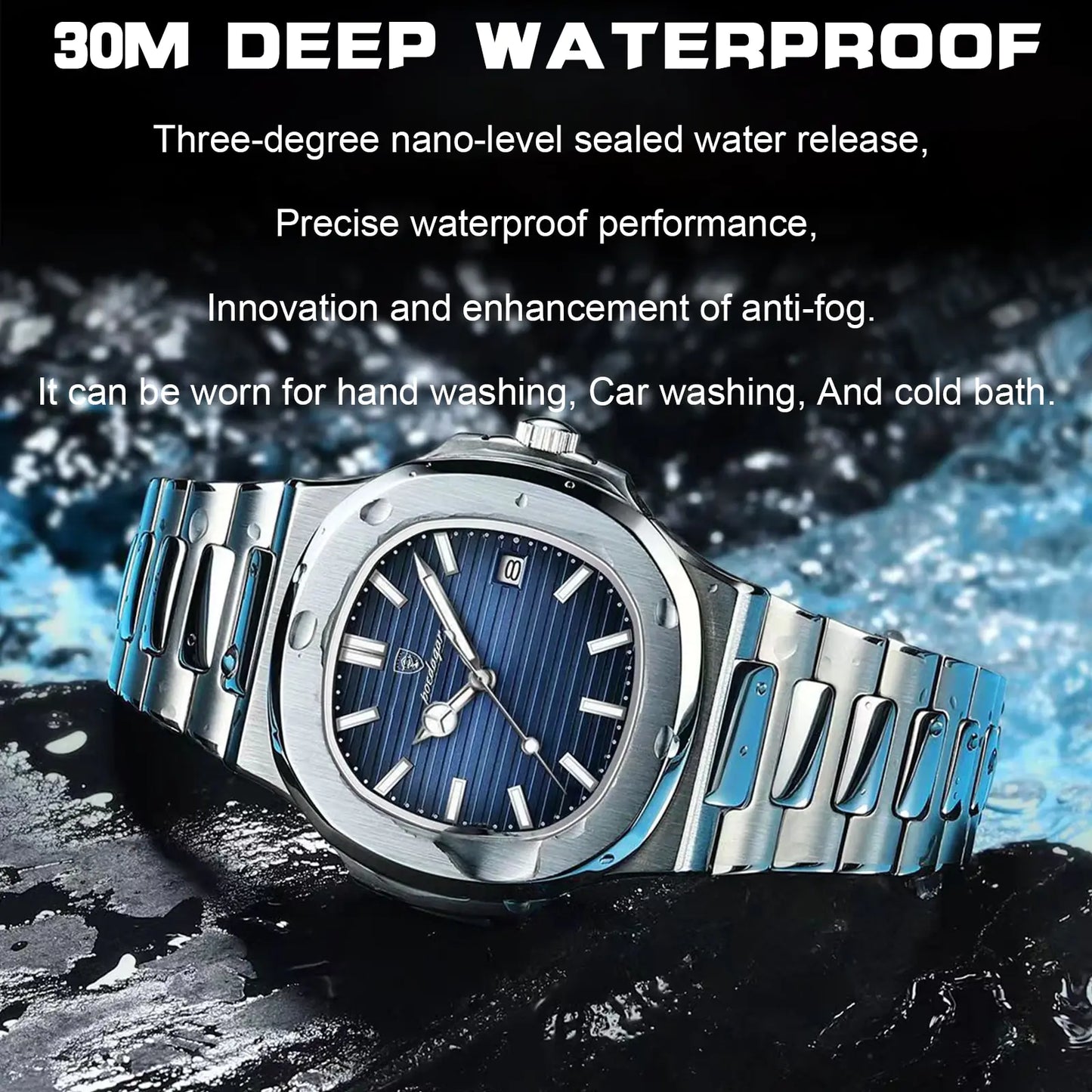 Elevate Stainless Steel Watch