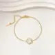 Elegant Floral Charm Bracelets