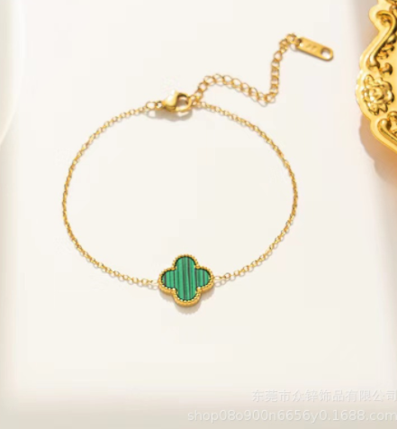 Elegant Floral Charm Bracelets